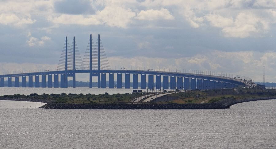 Эресуннский мост, Швеция